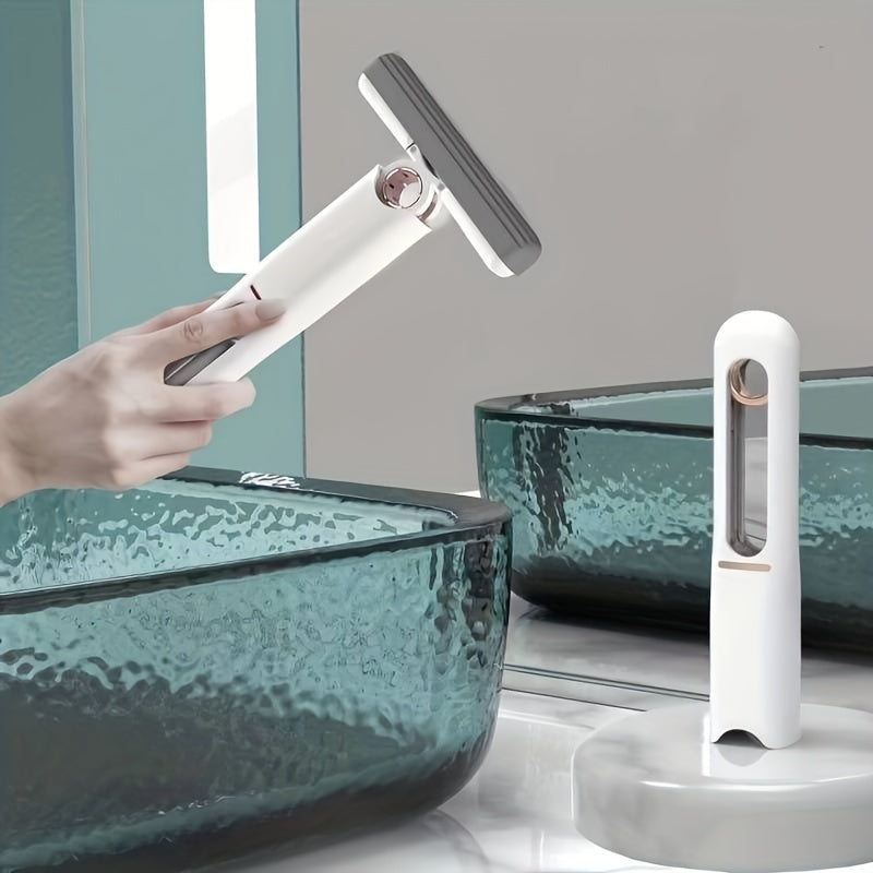 New Portable Self-NSqueeze Mini Mop, Lazy Hand Wash-Free Strong Absorbent Mop Multifunction