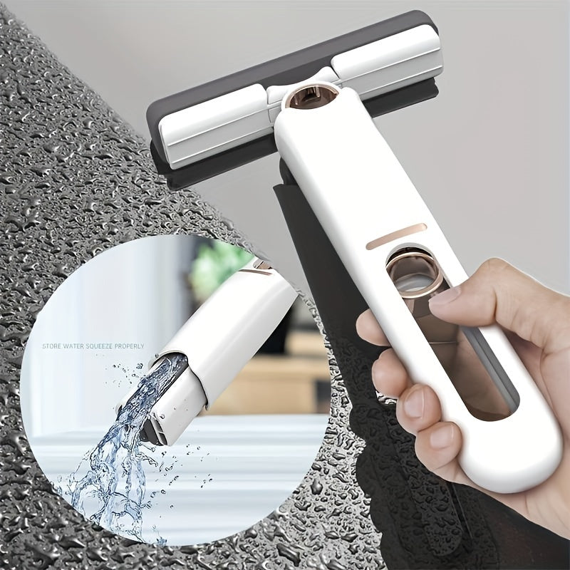 New Portable Self-NSqueeze Mini Mop, Lazy Hand Wash-Free Strong Absorbent Mop Multifunction