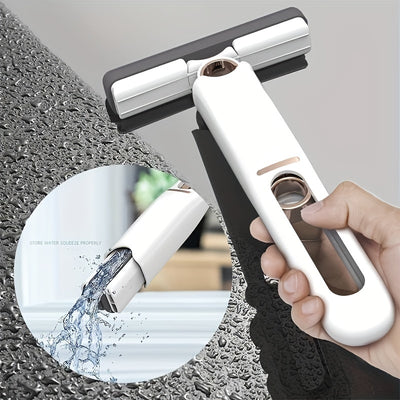 New Portable Self-NSqueeze Mini Mop, Lazy Hand Wash-Free Strong Absorbent Mop Multifunction